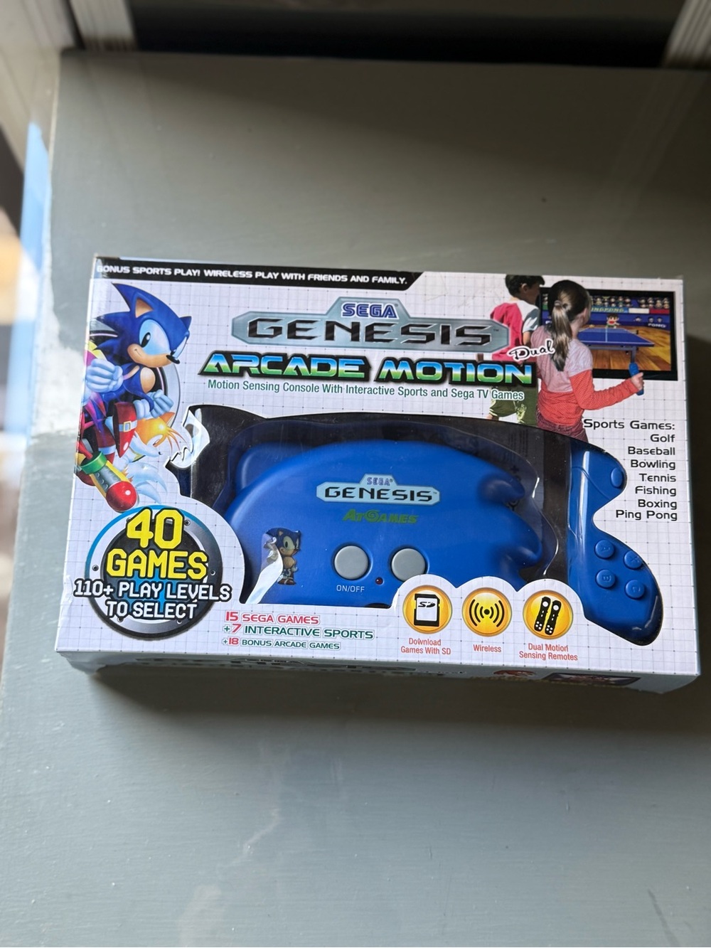 Genesis Arcade Motion Blue Motion-Sensing Controller